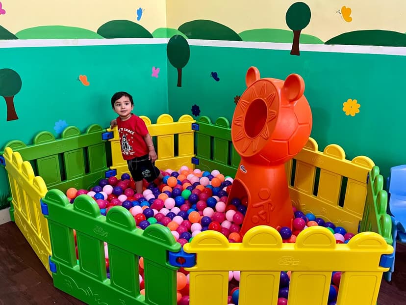 Happy children at Kidzee Kasavanahalli enjoying learning activities and playtime